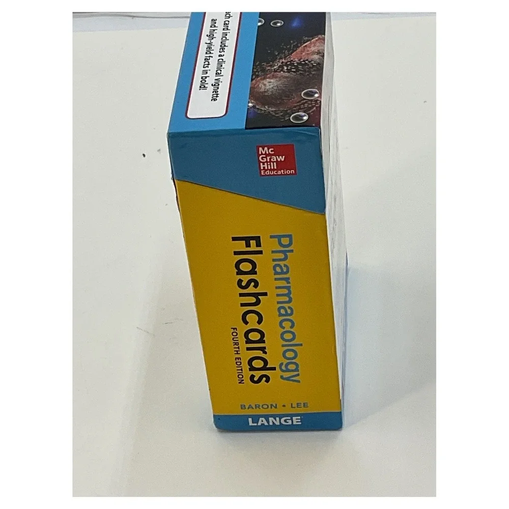 Lange‎ Pharmacology Flashcards 4th Edition 266 Cards Medical Prep